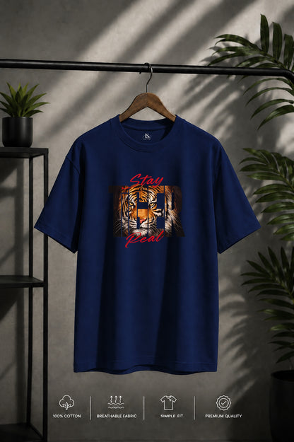 JS Fashion Lab Premium Multi Printed Beige T-Shirt Design | 100% Cotton | Streetwear