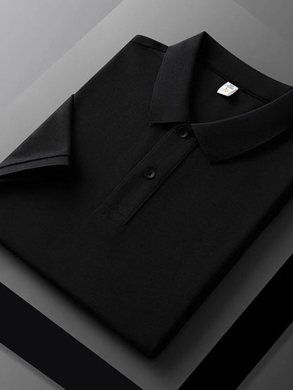 JS Fashion Lab Premium Black Polo Shirt – Soft Cotton Blend | Classic Fit | Casual & Smart Wear
