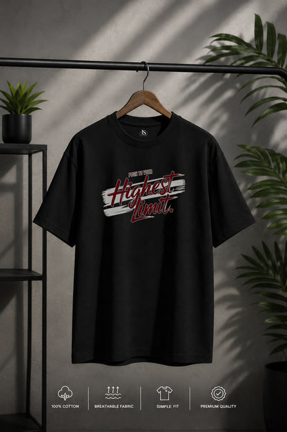 JS Fashion Lab Premium Printed Blck T-Shirt Multi Desgin | 100% Cotton | Streetwear