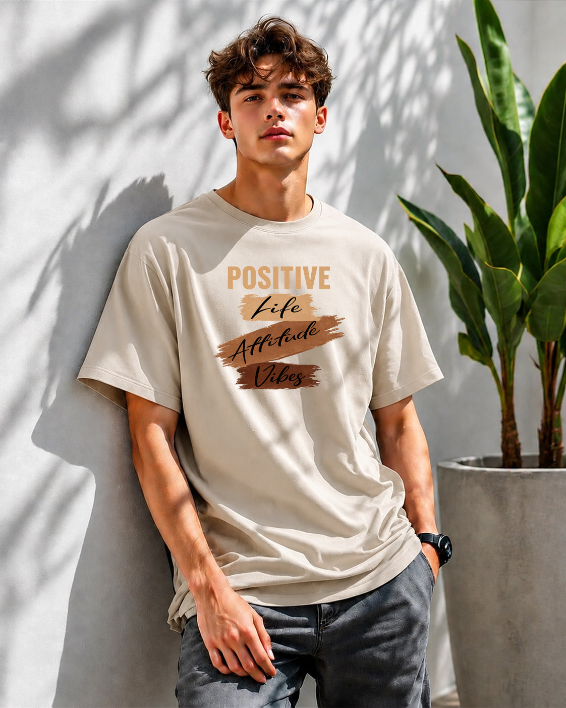JS Fashion Lab Premium Printed Future Beige T-Shirt Multi Design | 100% Cotton | Streetwear