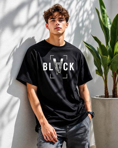 JS Fashion Lab Premium Printed Blck T-Shirt Multi Desgin | 100% Cotton | Streetwear