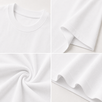 Premium Oversized Plain T-Shirt for Men | Drop Shoulder Casual Tee
