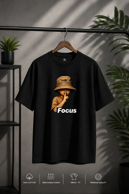 JS Fashion Lab Premium Printed Blck T-Shirt Multi Desgin | 100% Cotton | Streetwear