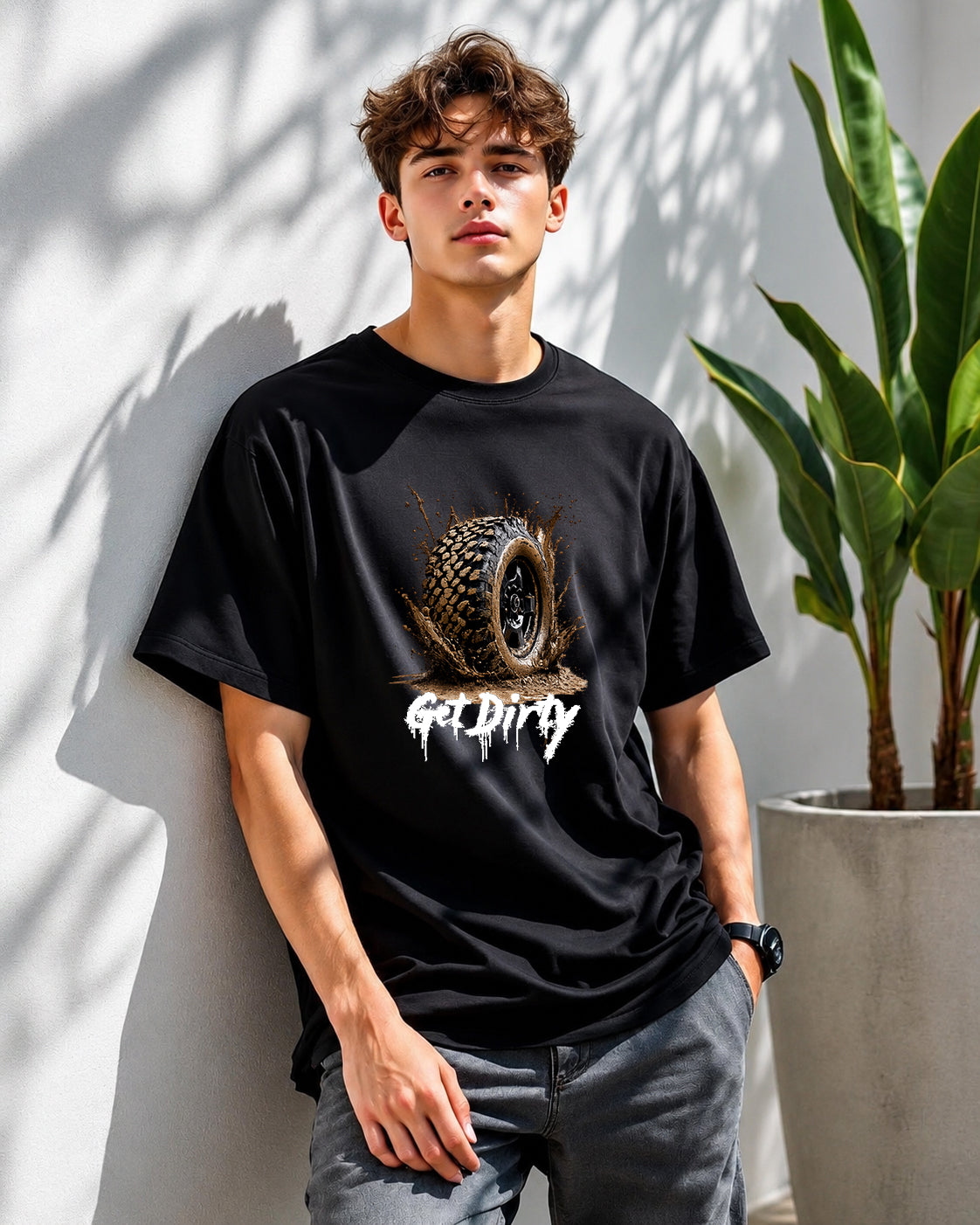 JS Fashion Lab Premium Printed Blck T-Shirt Multi Desgin | 100% Cotton | Streetwear