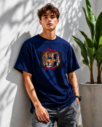 JS Fashion Lab Premium Multi Printed Beige T-Shirt Design | 100% Cotton | Streetwear