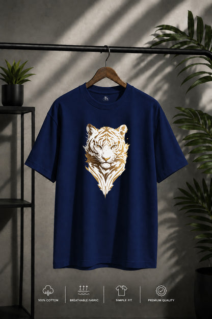 JS Fashion Lab Premium Multi Printed Beige T-Shirt Design | 100% Cotton | Streetwear