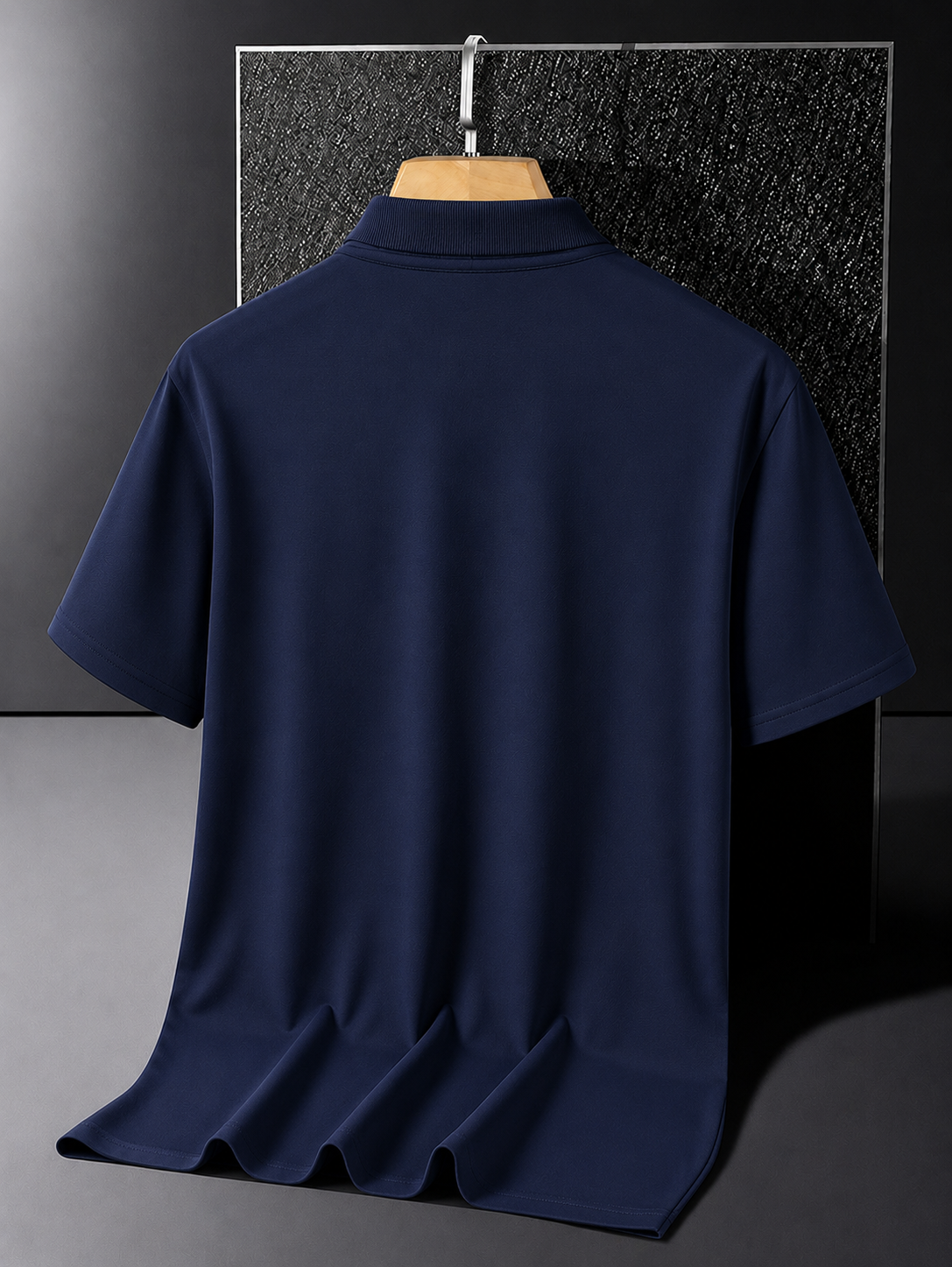 JS Fashion Lab Premium Navi Blue Polo Shirt – Soft Cotton Blend | Classic Fit | Casual & Smart Wear