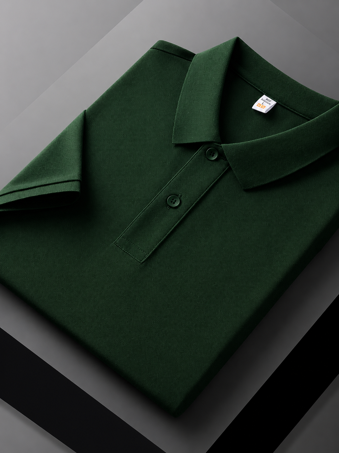 JS Fashion Lab Premium Dark Green Polo Shirt – Soft Cotton Blend | Classic Fit | Casual & Smart Wear